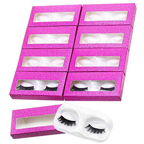 60 Pieces Empty Eyelash Case, 30 Empty Eyelash Boxes Lash Box Packaging