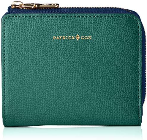 Patrick Cox PXLW8BS1 Folding Wallet, Venice, Cowhide Italian Leather, Stylish Color, Slim Type