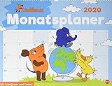 Die Maus Monatsplaner - Kalender 2020 by
