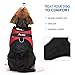 Pawaboo Dog Vest Harness Pet Harness, Adjustable Duarable Heavy Duty Fabric Soft Padded Reflective Dog Vest Harness with Handle on Top for Pet Dog Training Walking, Medium Size, Red