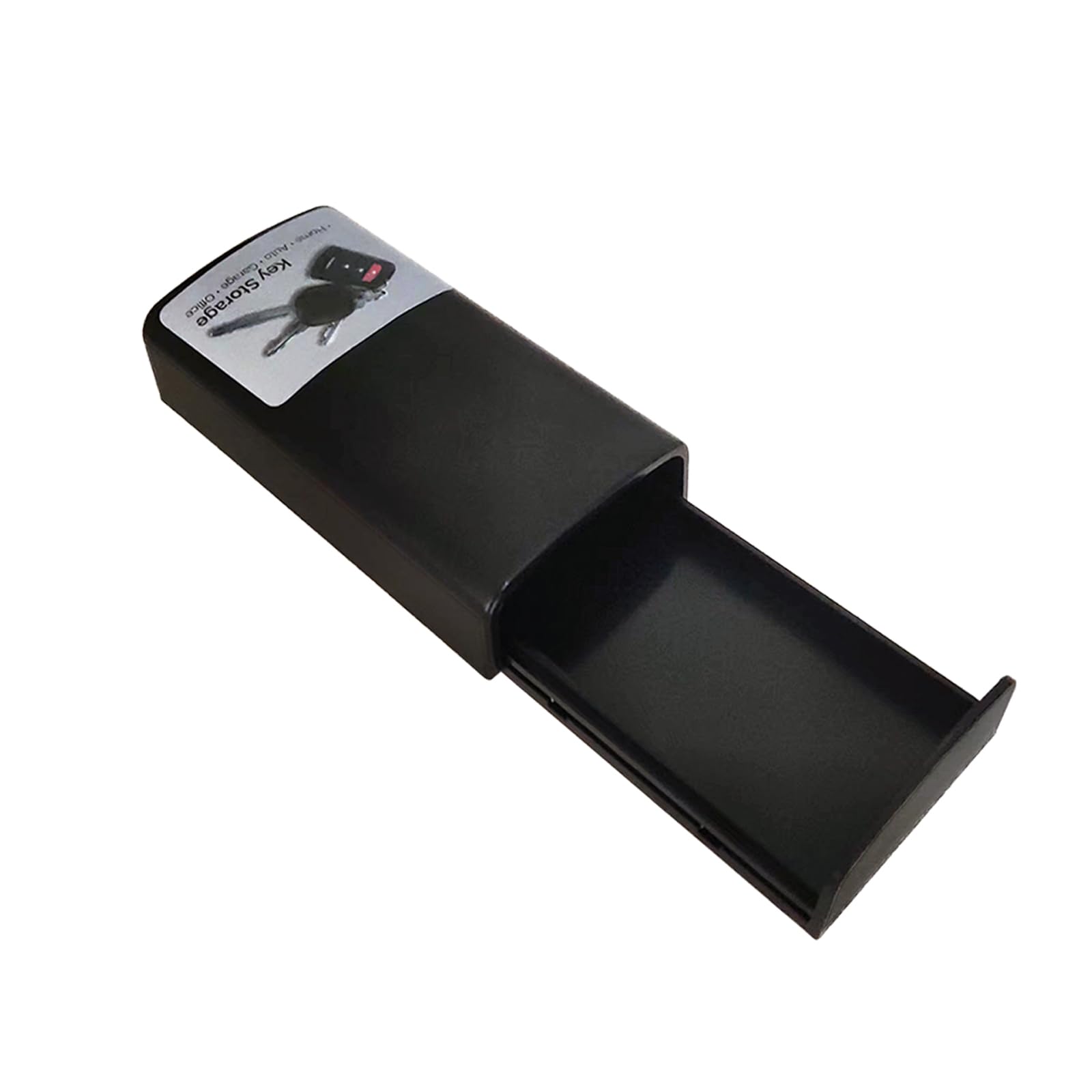 Magnetic Hide a Key Box - Strong Magnet Spare Key Holder Under Car for Home Garage Office Safe Emergency Case