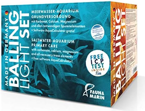 Fauna Marin Balling Light Set including ICP Test, klar