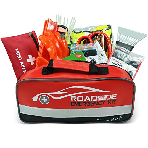 Buy General Medi 127 PCS Roadside Car Emergency Kit Include a Premium