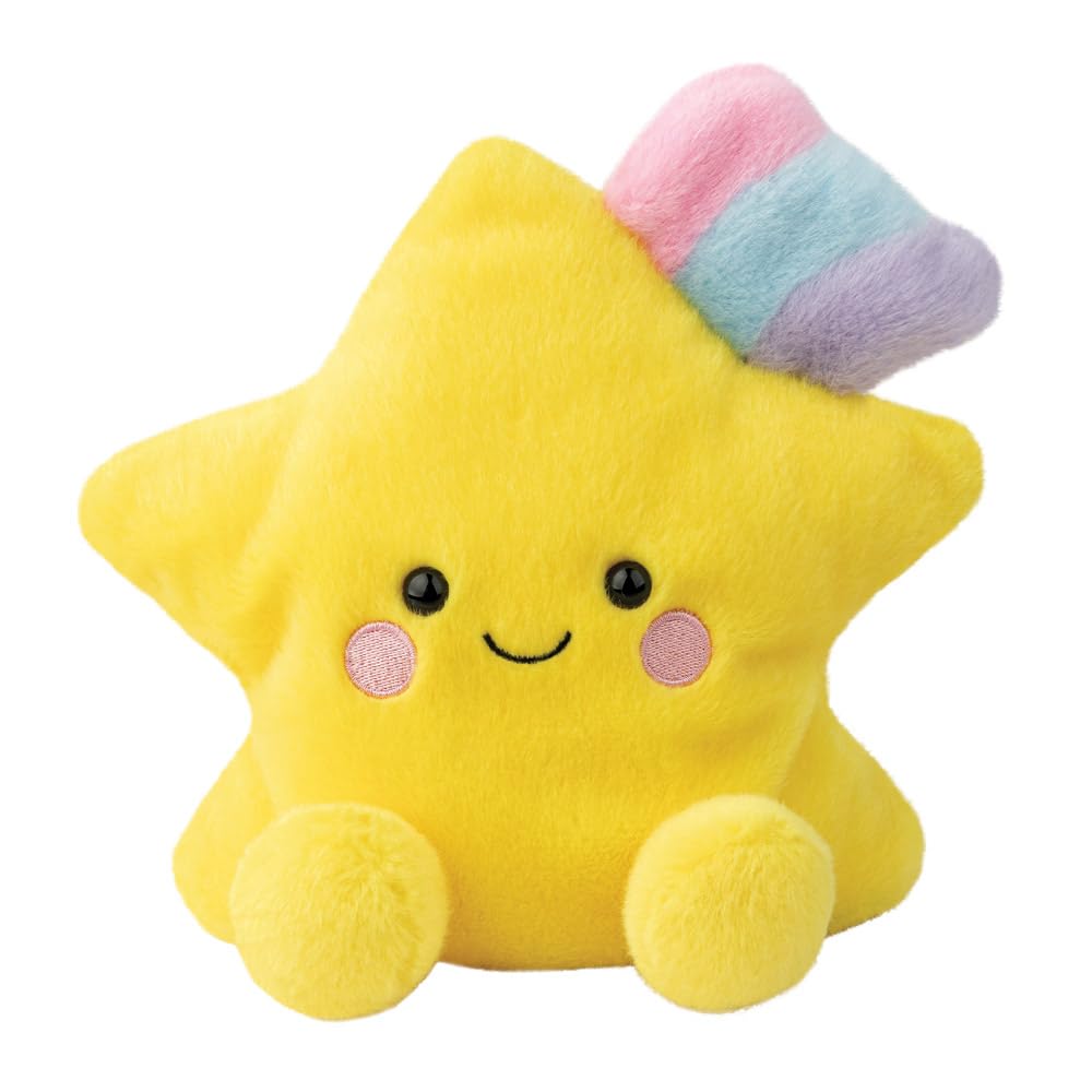 Aurora, 61544, Palm Pals Pisces Star 8In Medium, Soft Toy, Yellow