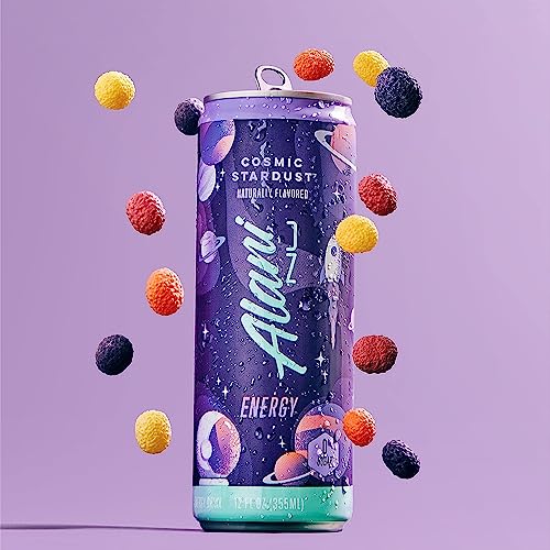 Alani Nu Energy Drink Assorted Variety Pack Blue Slush, Cherry Sluch
