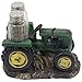 Vintage Farm Tractor Salt and Pepper Shaker Set with Decorative Display Stand Holder Figurine for Rustic Country Kitchen Decor & Old Fashioned Table Decorations As Retro Model Gifts for Farmers by Home-n-Gifts