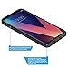 Rosebono for LG V30 Case, LG V30 Plus Case, Hybrid Dual Layer Shockproof Hard Cover Graphic Fashion Cute Colorful Silicone Skin for LG V30 / LG V30Plus (Mandala)