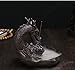 MAYAGU Ceramic Art Craft Carp Dragon Smoke Backflow Incense Burner Holder + 10 Cones