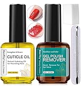 BesTby Nail Polish Remover - Gel Polish Remover Easy to Use and Work Fast, Gel Nail Remover Kit f...