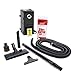 HP Products 9614 Black All-in-One Central Vacuum System