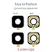 oGoDeal 2 Pack Back Rear Camera Glass Lens Cover Replacement for Samsung Galaxy S9 With Tool Kit and Adhesive