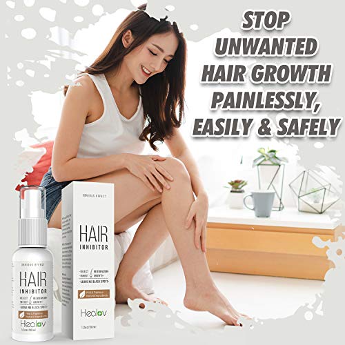 Natural Stop Grow Hair Growth Inhibitor Spray for Face, Body, Chin