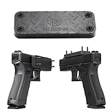 TKARMS Magnetic Gun Mount & Holster for Car Truck Vehicle and Home - Premium Quality Rubber Coated 44 Lbs Rated - Firearm Accessory - Concealed Holder For Handgun, Rifle, Shotgun, Pistol, Revolver