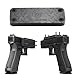 TKARMS Magnetic Gun Mount & Holster for Car Truck Vehicle and Home - Premium Quality Rubber Coated 44 Lbs Rated - Firearm Accessory - Concealed Holder For Handgun, Rifle, Shotgun, Pistol, Revolver