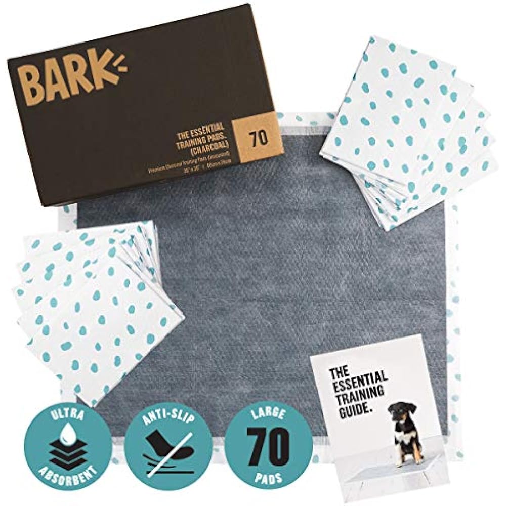 Odorless Puppy Pads 70 Count Quick Dry, Ultra Absorbent Activated