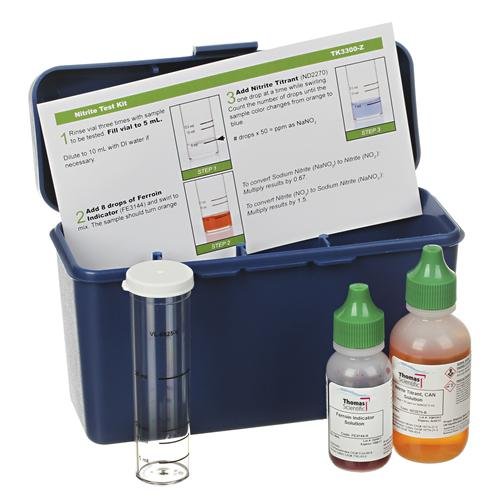 Thomas TK3303-Z EndPoint ID Nitrite (Permanganate) Test Kit, 1 Drop = 25 ppm as NaNO2/25 mL