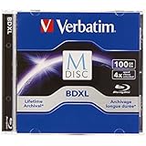 Verbatim 98912 M-Disc BDXL 100GB 4X Surface - 1pk Jewel Case