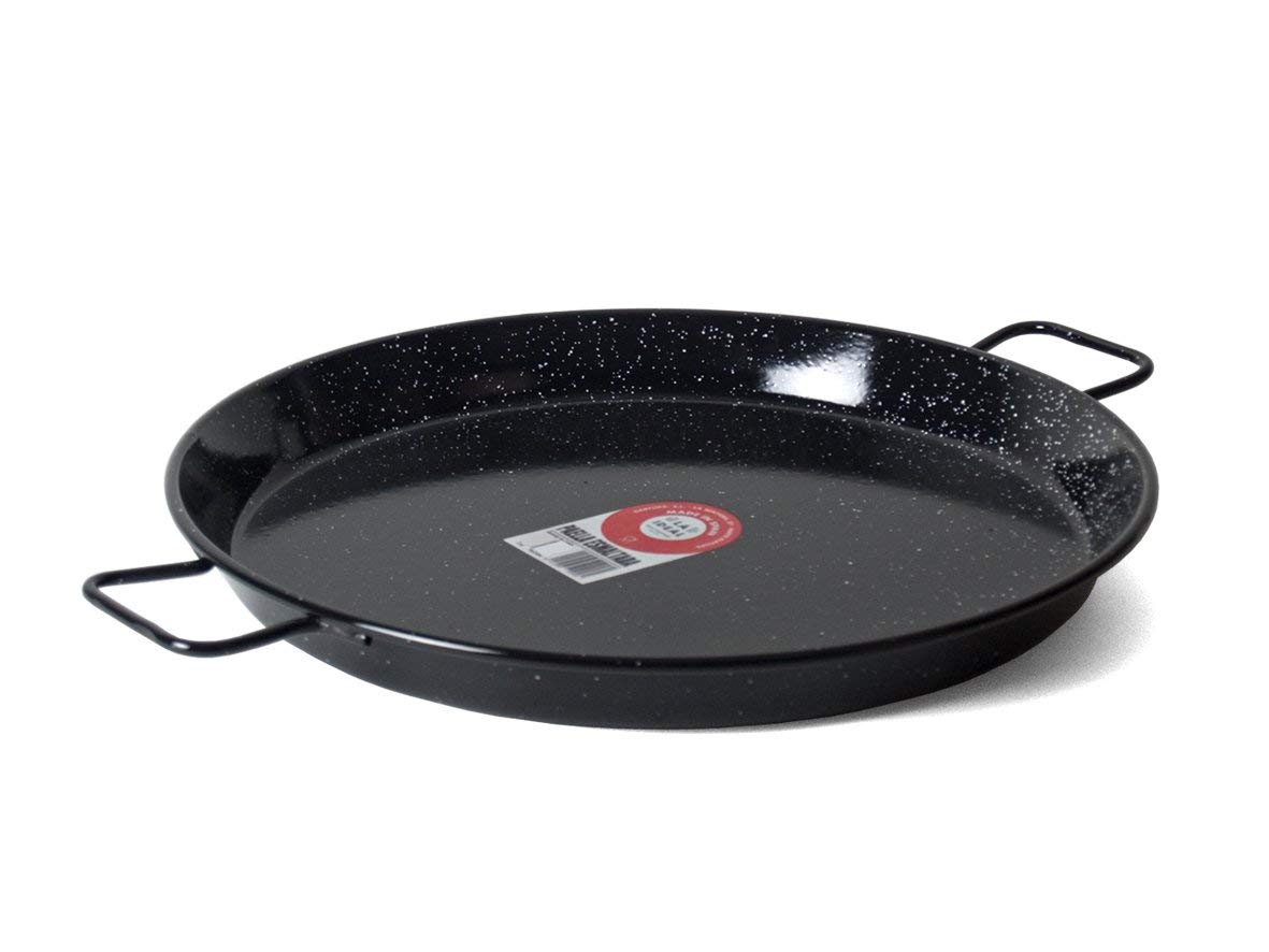 Garcima La Ideal Enamelled Steel Paella Pan 46cm