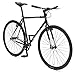 Retrospec Bicycles AMOK V2 CycloCross Convertible Single-Speed/Commuter Bike with Chromoly Frame, Matte Black, 54cm/Medium