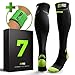 Running Compression Socks - Compression Socks for Women & Men - Knee High Socks for Pregnancy, Travel & Nurses - Best Running Accessories - Graduated Athletic Fit Boosts Circulation & Recovery