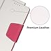 Beyond Cell PU Leather Folio Flip Cover Wallet Phone Case with Stand for Motorola Droid Maxx 1080M - Mint/Purple
