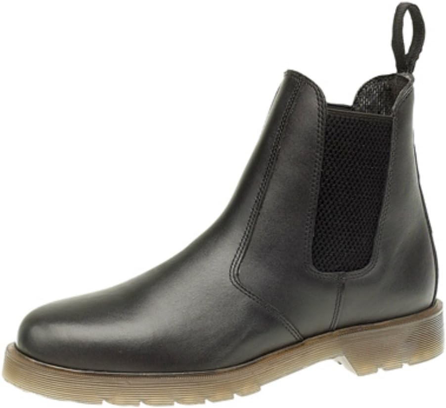 Leather Chelsea Dealer Boots. Air Cushion Soles.