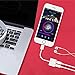 Lightnig Jack Adapter for i Phone 7/7Plus/8/8Plus/X/10.Lightnig Audio Headphone + Charger Cable. AUX Earphone Adapter Connection Cable Converter Support Music + Charger + Phone Call + iOS10.3/11