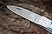 DKC Knives (14 5/18) DKC-37-BLH Victorian Damascus Folding Pocket Knife Blue Bone 7.75