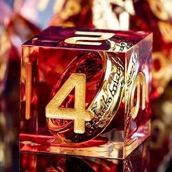 ORIFANTOU Magic Lord of The Rings DND Dice Set