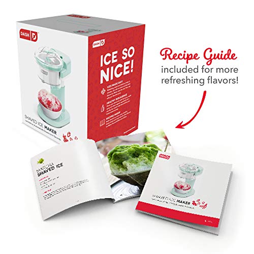 DASH Shaved Ice Maker + Slushie Machine with Stainless Steel Blades for