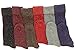 Lovely Annie Women's 6 Pairs Pack Knee Length Wool Socks Size 7-9 Six Colors (Wine,Gray,Coral,Purple,Black,Brown)