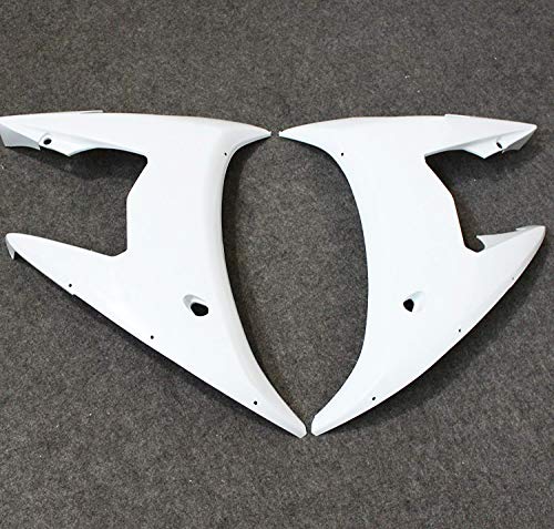 PROMOTOR Motorcycle Fairing Kit ABS Plastic Fairings for Yamaha YZF R6 2003-2004 /R6S 2006-2009 - Unpainted - (Pieces/kit: 19)