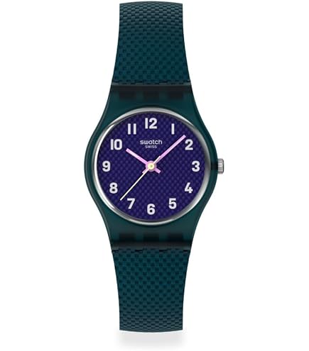 Amazon.com: Swatch Womens Casual Watch Black Polymer Quartz  display picture 2