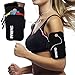 Innens Cell Phone Running Armband for iPhone 13 11 Pro 11 XS XR 8, Galaxy S20 S10 S9, Water Resistant Sports Phone Holder with Adjustable Band and Earphone Jack for Hiking Biking Walking- 6inch(Black)