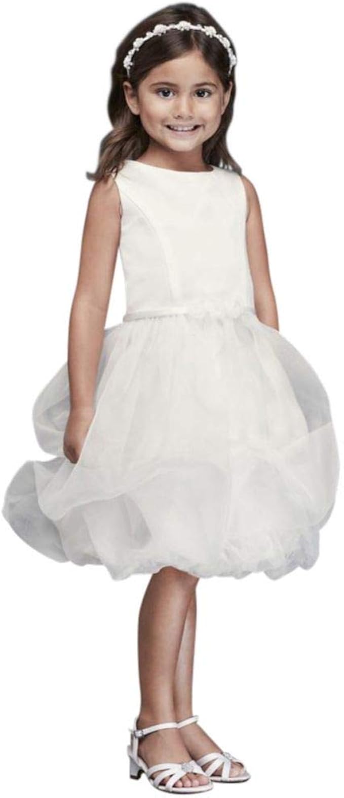 davids bridal flower dress
