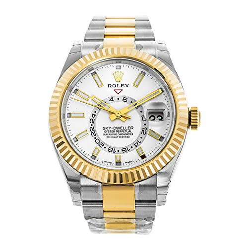 Rolex-Oyster-Perpetual-Sky-Dweller-Automatic-Mens-Two-Tone-Watch-326933WSO