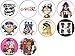 Gorillaz Pinback Buttons Badges/Pin 1 Inch (25mm) Set of 10 New