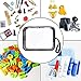 Lermende TSA Approved Travel Toiletry Bag Travel Accessories Clear Quart Size Toiletries Bags (Tote Bag 2 Black)