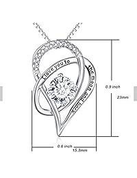 stazzle Crisscross Original 925 Nudo de amor colgante hermoso collar de marca. Regalo elevada para regalo para esposa, amante, abuela, hermana