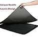 Highland Farms Select Cat Litter Mat - Cat Litter Box Trapper with EZ Clean Large Holes - Waterproof Double Layer Cat Litter Mat Catcher, Large Size 31