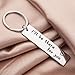 Tritiara Best Friend Gift Keychain for Women Men Friends TV Show Merchandise Quote Double-sided-Couples Gifts Keyrings for BFF Dad Mother Friendship Christmas Birthday Jewelry Gift