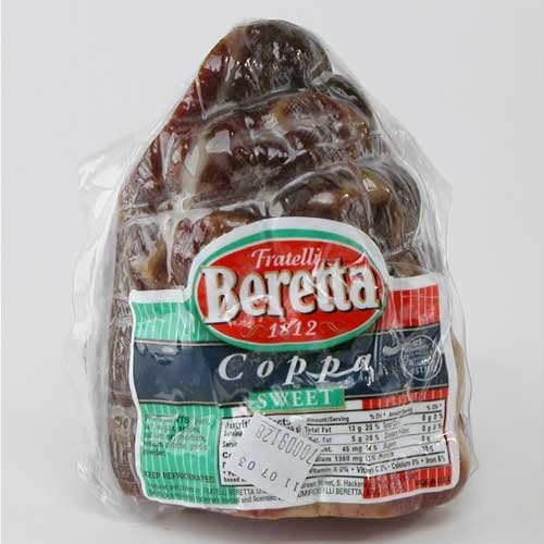 Coppa Ham by Beretta - Sweet (1 pound)