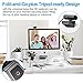AUSDOM Webcam Full HD 1080P OBS Live Streaming Camera Computer Video Calling and Recording PC Web Camera Built-in Microphone for YouTube or Twitch
