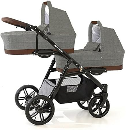 poussette 3 en 1 double