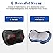 Etekcity Back Neck Massager with Heat Function & Adjustable Intensity, Deep Tissue Shiatsu Massage Pillow for Muscles Pain Relief Relaxation, Ideal Gifts & 2-Year Warranty