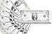 200 Pack Play Bills - Prop Money Fake Money, Realistic Pretend Play Money, Double Sided $1, One Dollar Bills, 2.6 x 6.1 Inches