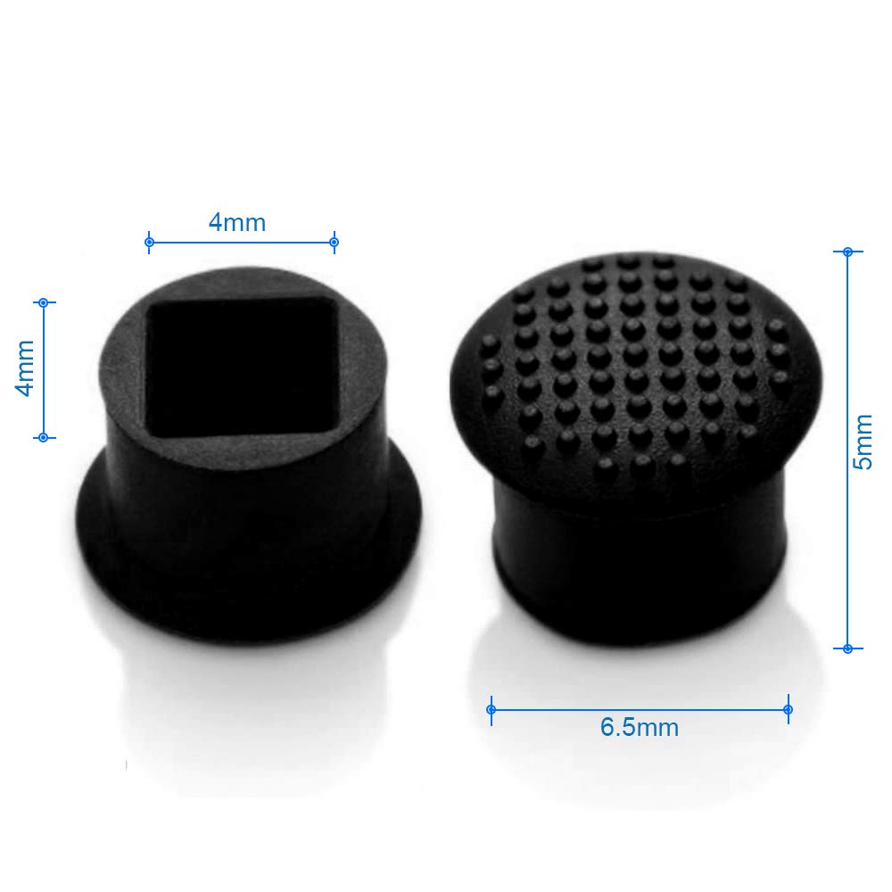 Rubber Trackpoint Mouse Mua MMOBIEL 5 PCS Rubber TrackPoint Keyboard Mouse Black Cap with Soft ...