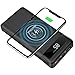 HOKONUI Wireless Portable Chargers, 10W Qi Fast Charge 20000 mAh Power Bank 5 Output USB Type-C LCD Display High Capacity External Battery Pack for Cell Phones, iPhone, Ipad, Samsung Galaxy and More