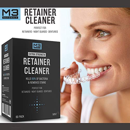 3 Premium+Dental+Denture+Retainer+Cleaner