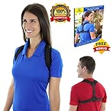 Posture Corrector for Women Men Kids - Comfortable and Effective Posture Brace for Upper Back pain, Slouching, Hunching -Posture Support For Medical Problems & Injury Rehab